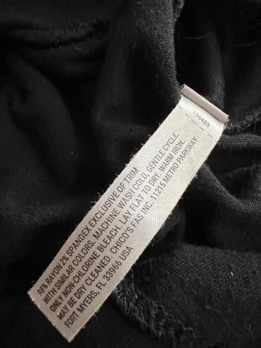Soma Small Ribbed Drapey Soft Black Ankle Lounge Rayon Comfy Cozy Pajama Bottoms - Picture 6 of 11